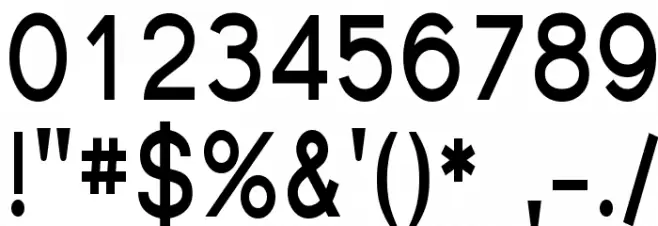 Florencesans Cond Bold Font Alte caractere