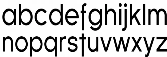 Florencesans Cond 字体 小写