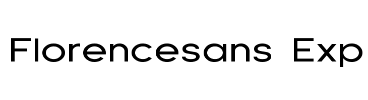 Florencesans Exp Font