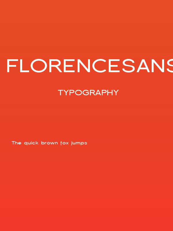 Florencesans Exp Poster