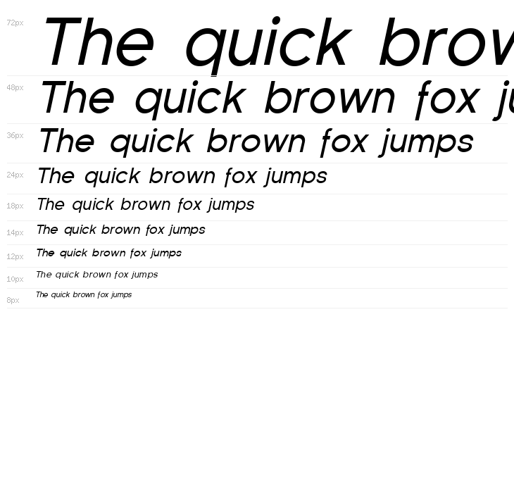 Florencesans Italic Waterfall