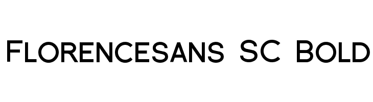 Florencesans SC Bold Font