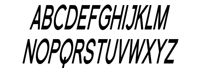 Florencesans SC Comp Bold Italic Font LOWERCASE