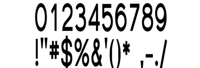 Florencesans SC Comp Bold Font OTHER CHARS