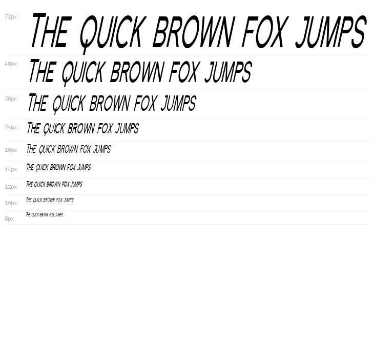 Florencesans SC Comp Italic Waterfall