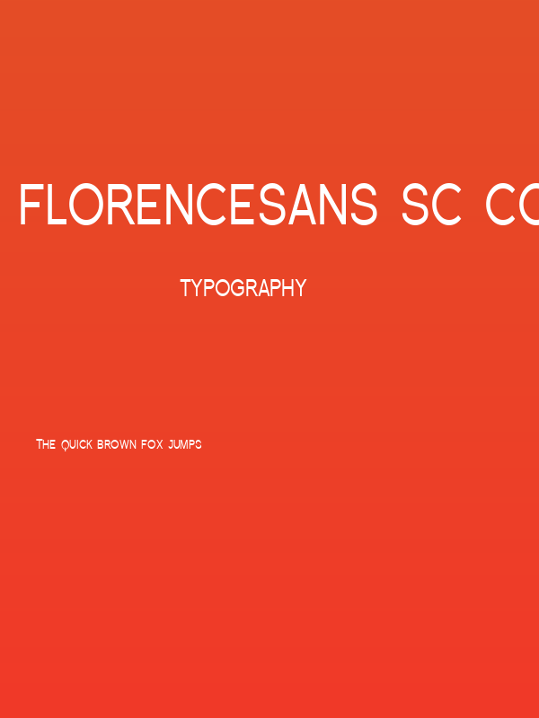 Florencesans SC Cond Poster