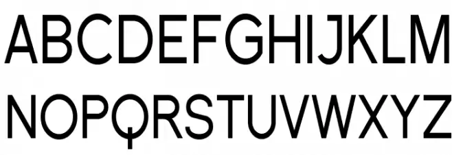 Florencesans SC Cond フォント 小文字