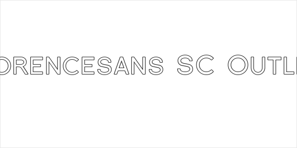 Florencesans SC Outline Logo