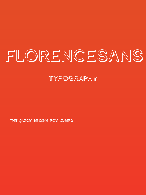 Florencesans SC Shaded Poster