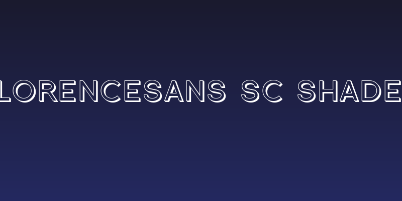 Florencesans SC Shaded Social Header