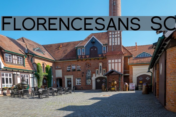 Florencesans SC Font examples