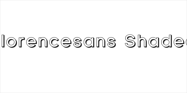 Florencesans Shaded Logo