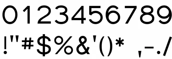 Florencesans Font OTHER CHARS