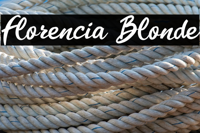Florencia Blonde Example 1