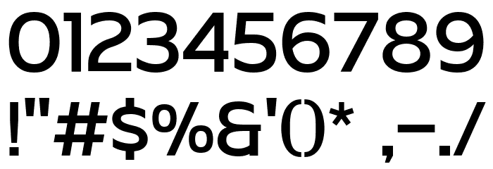 Florensa Demo Regular Font OTHER CHARS