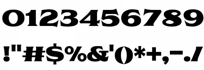 Florent-PosterTwo Font OTHER CHARS