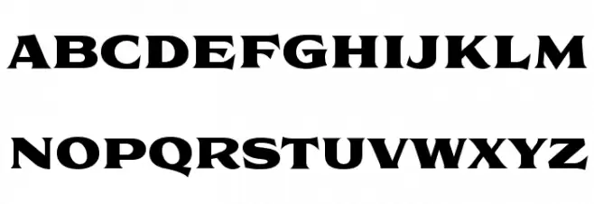 Florent-PosterTwo Шрифта ВЕРХНИЙ