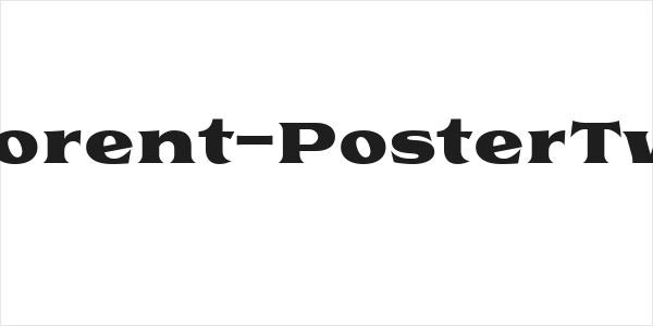 Florent-PosterTwo Logo