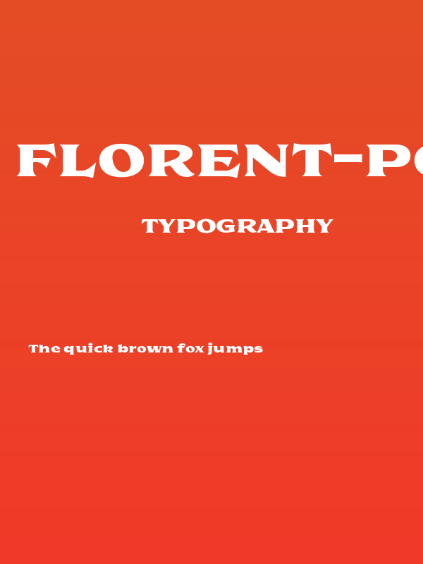 Florent-PosterTwo Poster