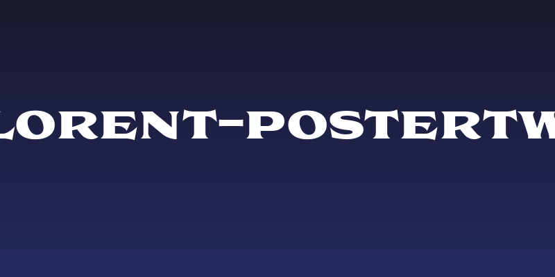 Florent-PosterTwo Social Header