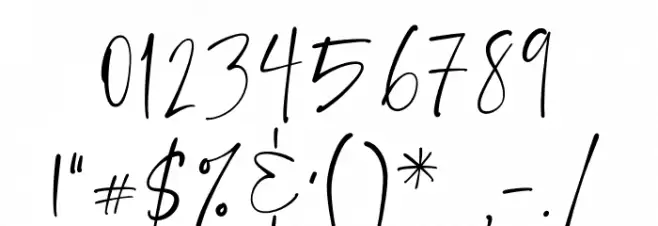 Florentea Font OTHER CHARS