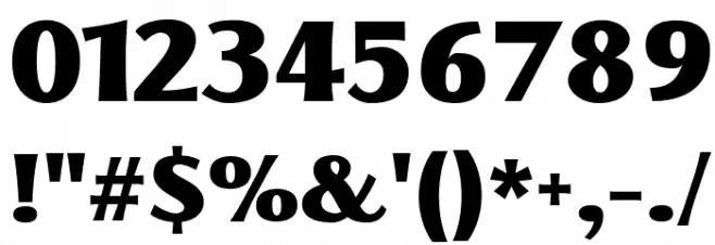 Florentia Black Font OTHER CHARS