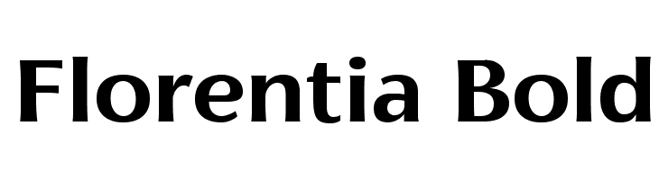 Florentia Bold  Скачать бесплатные шрифты