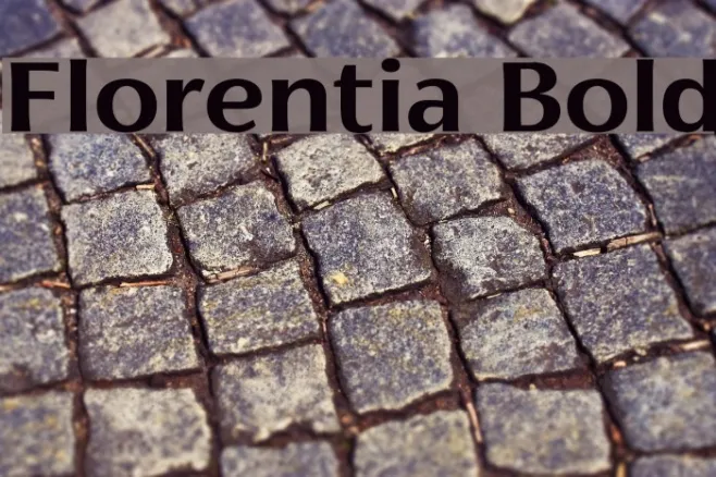 Florentia Bold Example 2