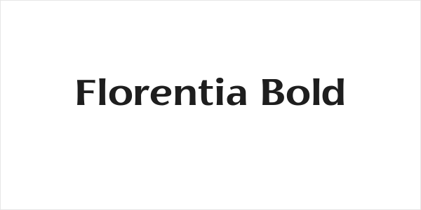 Florentia Bold Logo