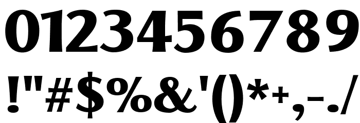 Florentia ExtraBold Font OTHER CHARS