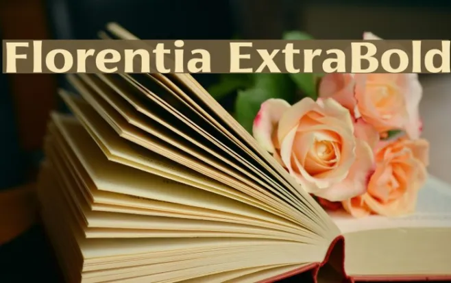 Florentia ExtraBold Example 2