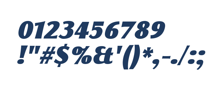 Florentia Fat Italic Other Characters