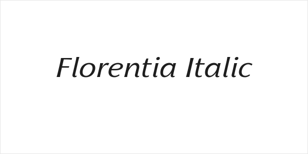 Florentia Italic Logo