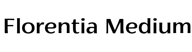 Florentia Medium Font