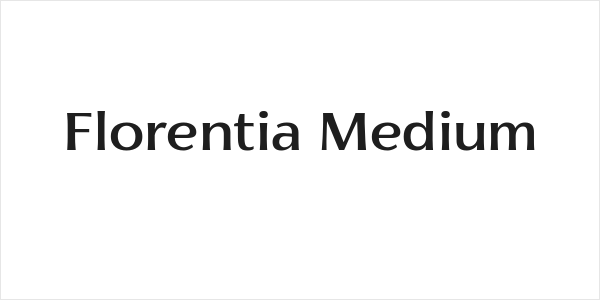 Florentia Medium Logo