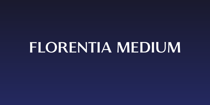 Florentia Medium Social Header