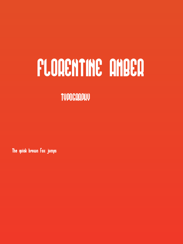 Florentine Amber Poster