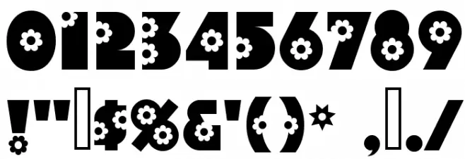 Flores MMX Font OTHER CHARS