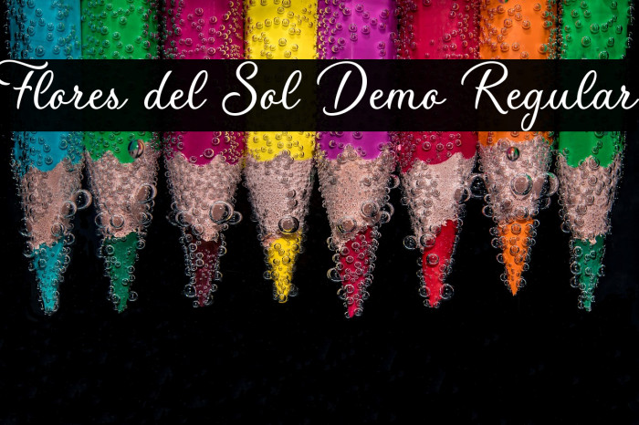 Flores del Sol Demo Regular Example 2