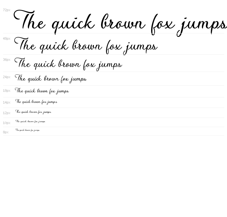 Flores del Sol Demo Regular Waterfall