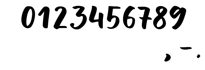 FloretSample Font OTHER CHARS