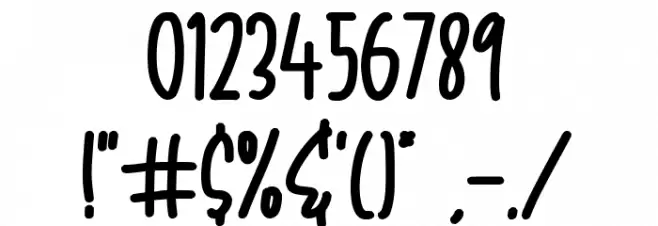 Floretta Font OTHER CHARS