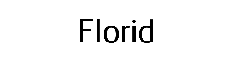 Florid Font