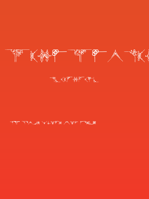 FloridVictorianOrnament Poster