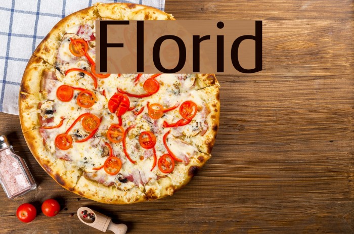 Florid Font examples
