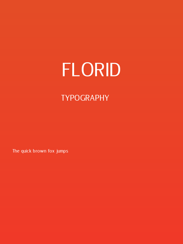 Florid Poster