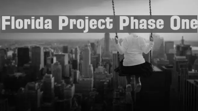 Florida Project Phase One Шрифта examples