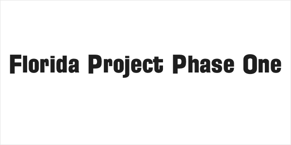 Florida Project Phase One Logo