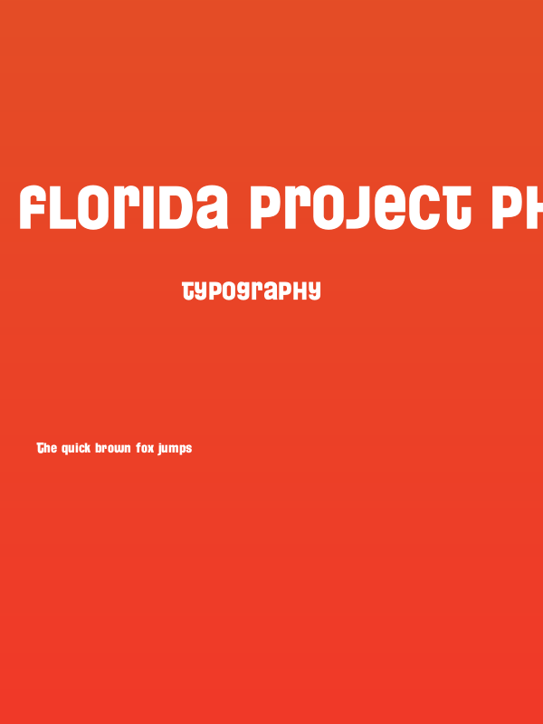 Florida Project Phase Two Poster