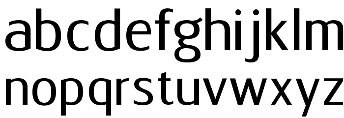 Florid Font LOWERCASE